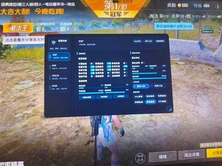 和平精英神王辅助效果图