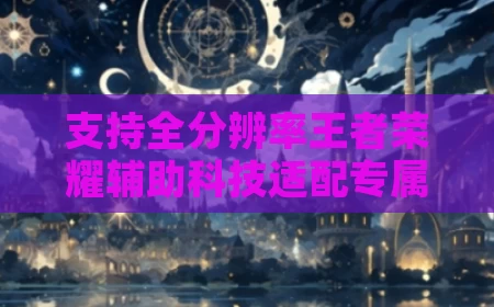 支持全分辨率王者荣耀辅助科技适配专属版本