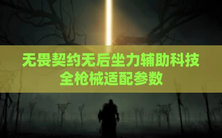 无畏契约无后坐力辅助科技全枪械适配参数
