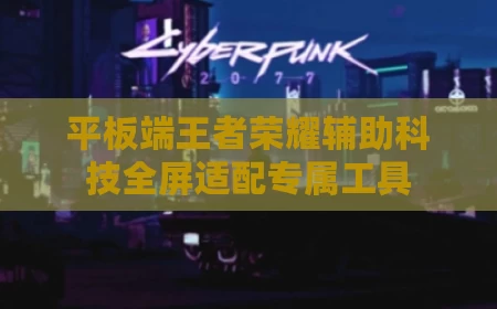 平板端王者荣耀辅助科技全屏适配专属工具
