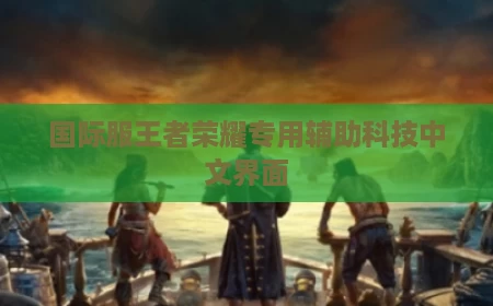 国际服王者荣耀专用辅助科技中文界面